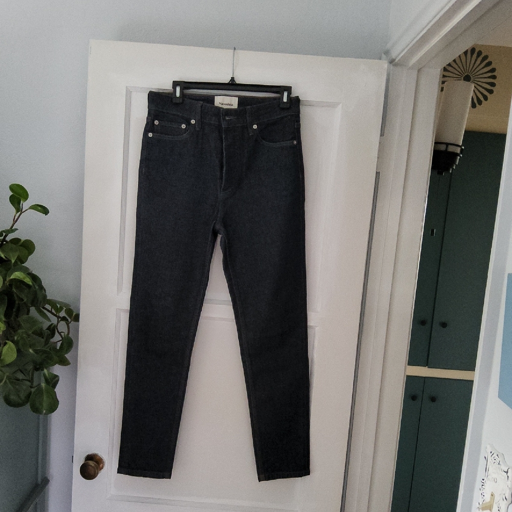 NANUSHKA Dark, Heavy Denim Jeans